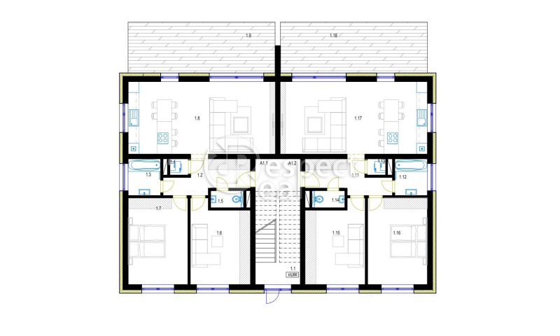 3-izbový byt s pozemkom v novostavbe